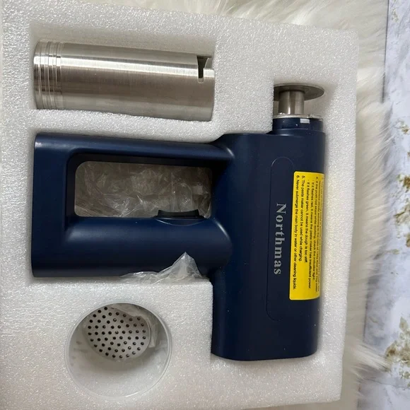 Blue Electric Handheld Pasta Maker